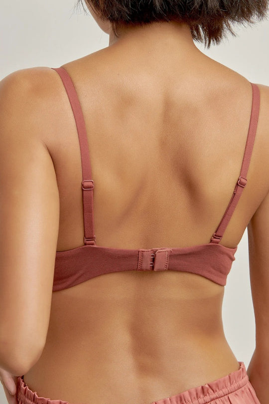 柔韌・モダールブラレット｜テラコッタ