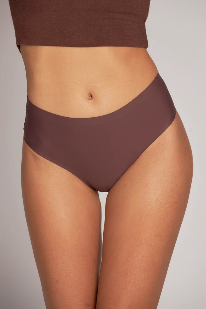 柔亮・シェイプハイウエストハーフヒップショーツ｜スキンベージュ