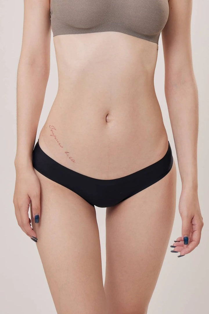 柔亮・シェイプローライズハーフヒップショーツ｜フェアベージュ