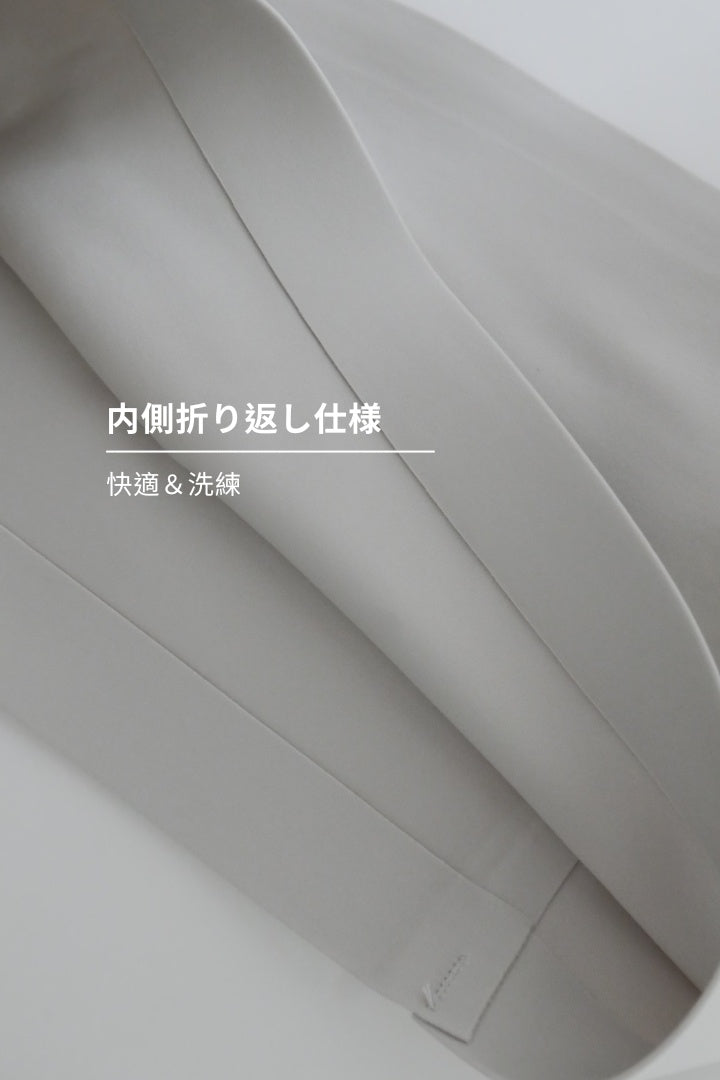 柔亮・ノンパッドチューブブラ(胸パッド付き)｜グレー