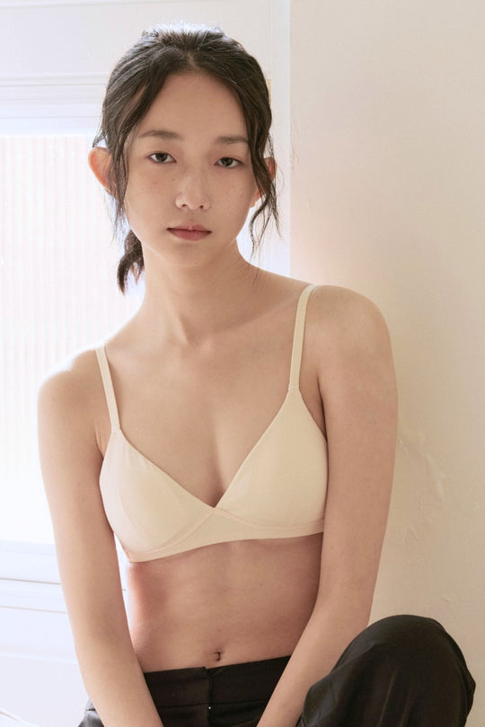 柔韌・モダールブラレット｜アイボリー