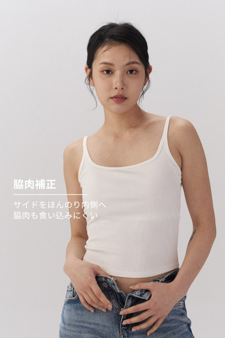 バックオープンブラトップ｜ホワイト