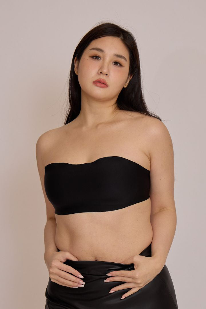 柔亮・ダブルサポートブラ｜ブラック