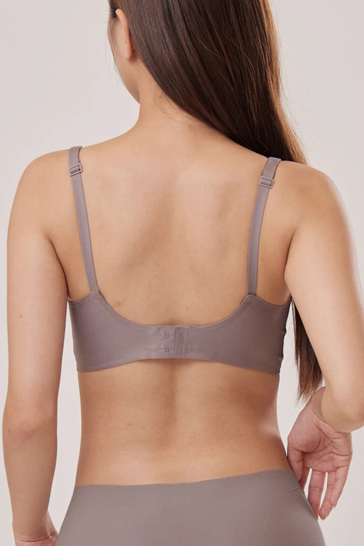 柔亮・ソフトサポートブラ｜カフェベージュ