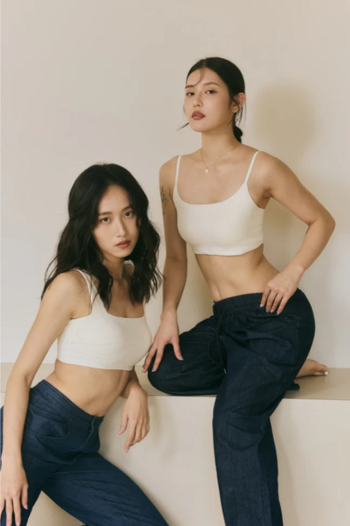 無痕・クラシックミニマル ブラトップ｜ホワイト